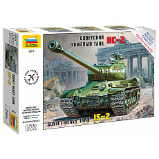 Zvezda Snap Kit tank 5011 - IS-2 Stalin (1:72)