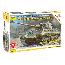 Zvezda Model Kit tank 5023 - Sd.Kfz. 182 King Tiger Henschel (1:72)