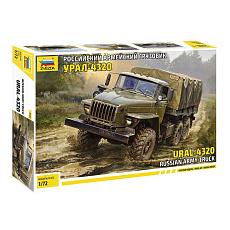 Zvezda Model kit military 5050 - URAL-4320 Truck (1:72)