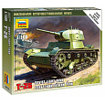 Zvezda Wargames (WWII) tank 6113 - Soviet Tank T-26 M (1:100)