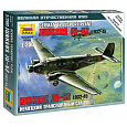 Zvezda Wargames (WWII) letadlo 6139 - Junkers Ju-52 Transport Plane (1:200)
