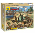 Zvezda Wargames (WWII) figurky 6170 - British Bofors 40mm Mk-2 AA-Gun (1:72)