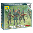 Zvezda Wargames (WWII) figurky 6178 - German Regular Infantry 1939-43 (1:72)