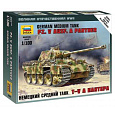 Zvezda Wargames (WWII) tank 6196 - Pz.V Ausf. A Panther(1:100)