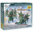 Zvezda Wargames (WWII) figurky 6198 - German Infantry (Winter Uniform) (1:72)