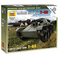 Zvezda Wargames (WWII) tank 6258 - T-60 Soviet Light Tank (1:100)