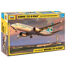 Zvezda Model Kit letadlo 7026 - Boeing 737- 8 MAX (1:144)