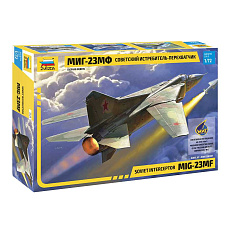Zvezda Model kit letadlo 7225 - MIG-23 MF Soviet Interceptor (1:72)