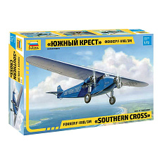 Zvezda Model kit letadlo 7233 - Fokker F-VII Trimotor (1:72)