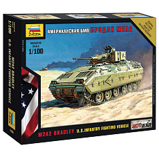 Zvezda Wargames (HW) tank 7406 - Bradley (1:100)