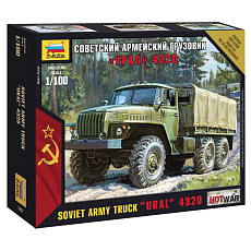 Zvezda Wargames (HW) military 7417 - Ural truck (1:100)