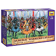 Zvezda Wargames (AoB) figurky 8025 - Samurai Warriors-Cavalry XVI-XVII A. D. (1:72)