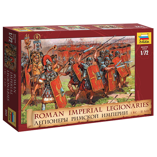 Zvezda Wargames (AoB) figurky 8043 - Roman Imperial Infantry I BC - II AD (1:72) Zvezda Wargames (AoB) figurky 8043 - Roman Imperial Infantry I BC - II AD (1:72)