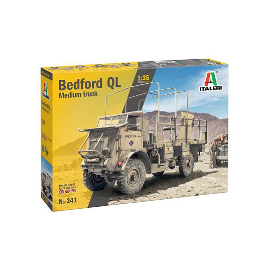 Italeri Model Kit military 0241 - Bedford QL Truck (1:35) Italeri Model Kit military 0241 - Bedford QL Truck (1:35)