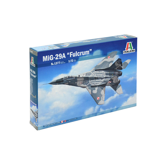 Italeri Model Kit letadlo 1377 - MIG29 "FULCRUM" (1:72) Italeri Model Kit letadlo 1377 - MIG29 "FULCRUM" (1:72)