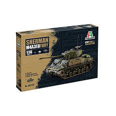 Italeri Model Kit tank 25772 - M4A3E8 Sherman "Fury" (1:56)