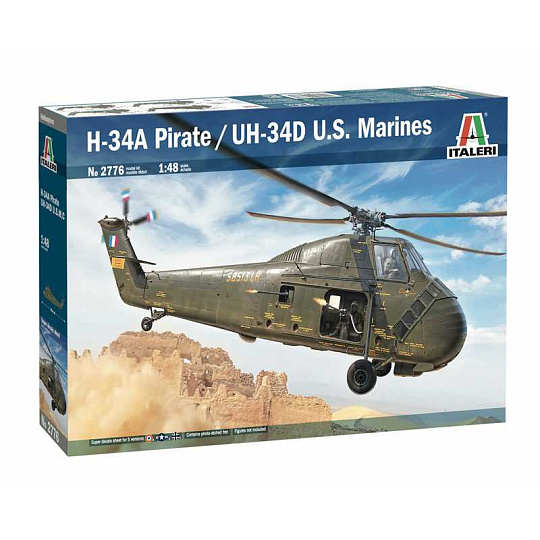 Italeri Model Kit vrtulník 2776 - H-34A Pirate /UH-34D U.S. Marines (1:48) Italeri Model Kit vrtulník 2776 - H-34A Pirate /UH-34D U.S. Marines (1:48)