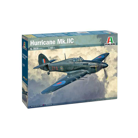 Italeri Model Kit letadlo 2828 - Hurricane Mk.II C (1:48)