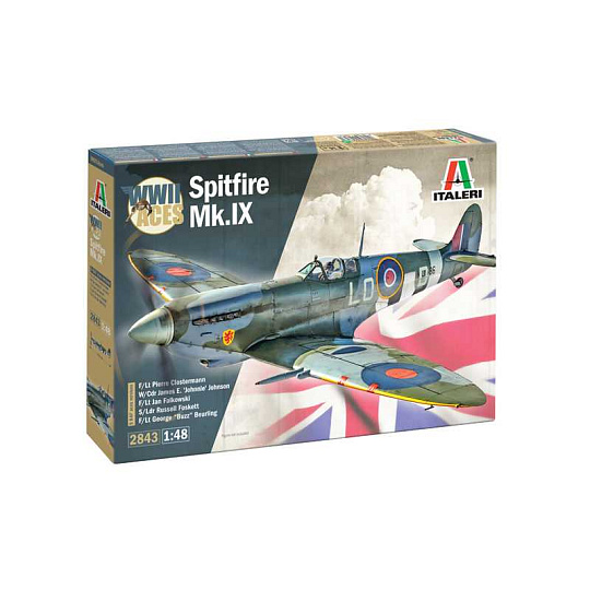 Model Kit letadlo 2843 - Spitfire Mk. IX Aces (1:48)