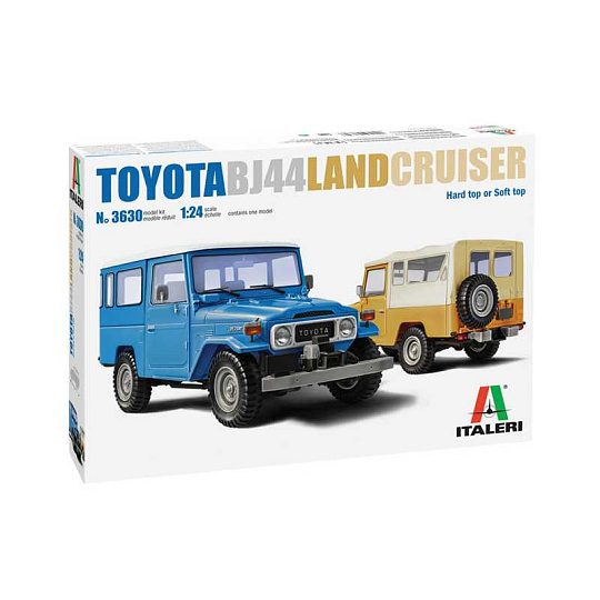 Italeri Model Kit auto 3630 - Toyota Land Cruiser BJ-44 Soft/Hard Top (1:24) Italeri Model Kit auto 3630 - Toyota Land Cruiser BJ-44 Soft/Hard Top (1:24)