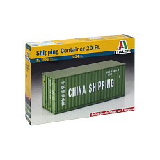 Italeri Model Kit kontejner 3888 - 20' CONTAINER (1:24)