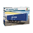 Italeri Model Kit truck 3951 - 40’ Container Trailer (1:24)