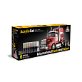 Italeri Sada akrylových barev 435AP - INTERNATIONAL TRUCKS & TRAILERS 6 ks