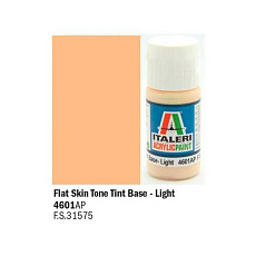 Italeri barva akryl 4601AP - Flat Skin Tone Tint Base - Light 20ml Italeri barva akryl 4601AP - Flat Skin Tone Tint Base - Light 20ml