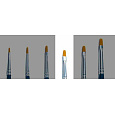 Italeri Brush Synthetic Flat - SINGLE PACK 52224 - plochý syntetický štětec (velikost 1)
