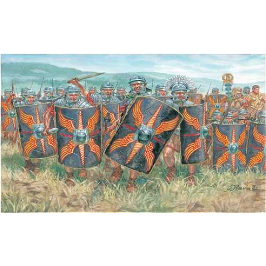 Italeri Model Kit figurky 6047 - ROMAN INFANTRY (CESAR'S WARS) (1:72)