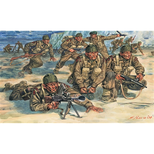 Italeri Model Kit figurky 6064 - WWII - BRITISH COMMANDOS (1:72) Italeri Model Kit figurky 6064 - WWII - BRITISH COMMANDOS (1:72)