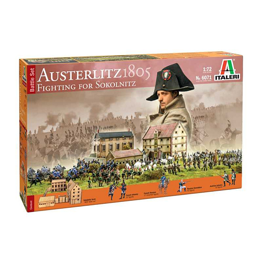 Italeri Mode Kit diorama 6071 - Austerlitz 1805 - Fighting for Sokolnitz (1:72) Italeri Mode Kit diorama 6071 - Austerlitz 1805 - Fighting for Sokolnitz (1:72)