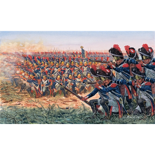 Italeri Model Kit figurky 6072 - NAPOLEONIC WARS: FRENCH GRENADIERS (1:72) Italeri Model Kit figurky 6072 - NAPOLEONIC WARS: FRENCH GRENADIERS (1:72)