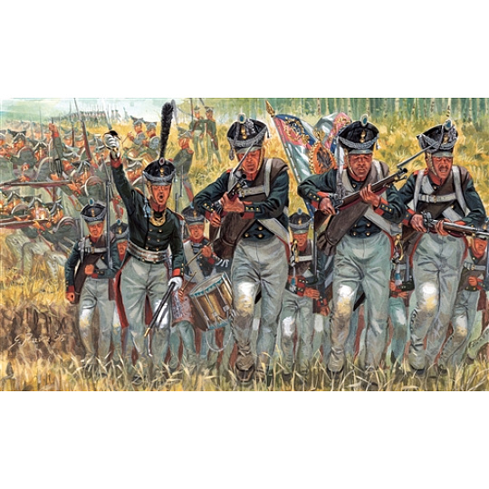 Italeri Model Kit figurky 6073 - NAPOLEONIC WARS: RUSSIAN INFANTRY (1:72) Italeri Model Kit figurky 6073 - NAPOLEONIC WARS: RUSSIAN INFANTRY (1:72)