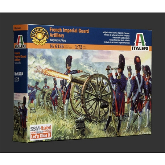 Italeri Model Kit figurky 6135 - FRENCH IMPERIAL GUARD ARTILLERY (NAP. WARS) (1:72) Italeri Model Kit figurky 6135 - FRENCH IMPERIAL GUARD ARTILLERY (NAP. WARS) (1:72)