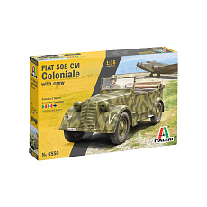 Italeri Model Kit tank 6550 - 508 CM "COLONIALE" STAFF CAR (1:35)