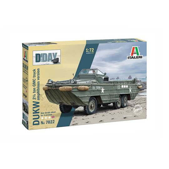 Italeri Model Kit military 7022 - DUKW (1:72)