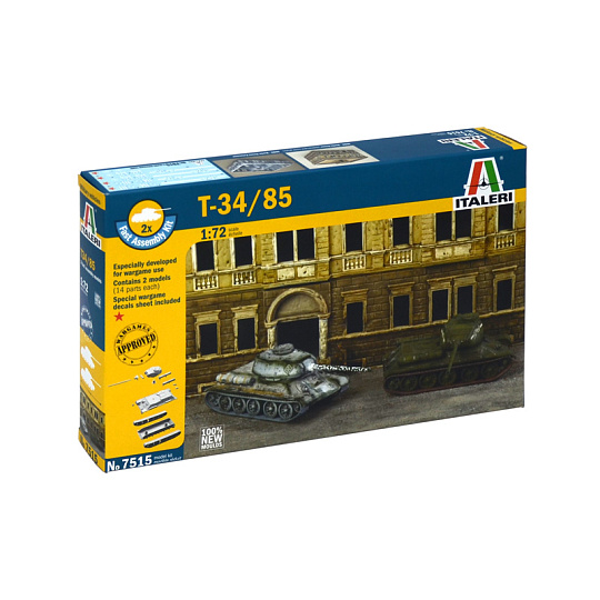 Italeri Fast Assembly tanky 7515 - T-34/85 (1:72) Italeri Fast Assembly tanky 7515 - T-34/85 (1:72)