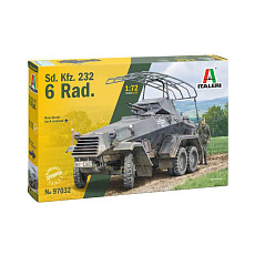 Italeri Model Kit military 97032 - Sd.Kfz. 232. 6 Rad (1:72)