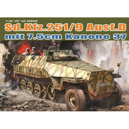 Model Kit military 6516 - Sd.Kfz.251/9 Ausf.D mit KANONE 37 (1:35) Model Kit military 6516 - Sd.Kfz.251/9 Ausf.D mit KANONE 37 (1:35)
