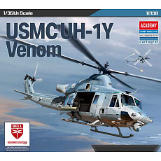 Academy Modelk Kit vrtulník 12138 - USMC UH-1Y® Venom (1:35)