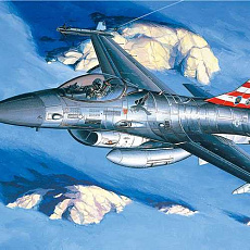 Academy Model Kit letadlo 12259 - F-16A/C (1:48)