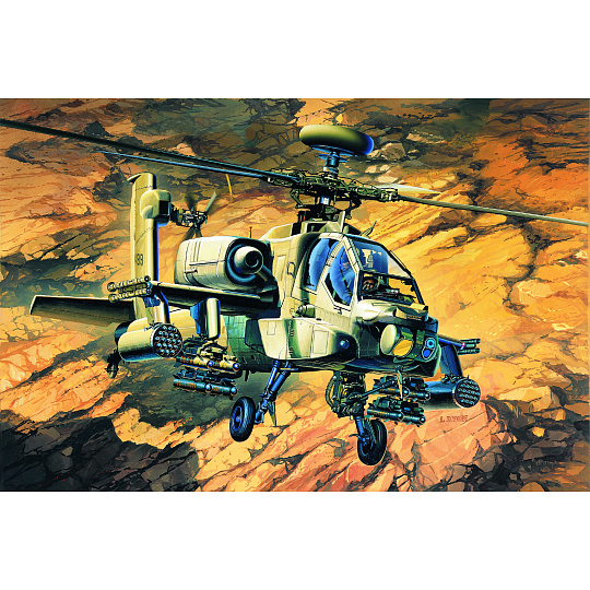 Academy Model Kit vrtulník 12262 - AH-64A (1:48) Academy Model Kit vrtulník 12262 - AH-64A (1:48)
