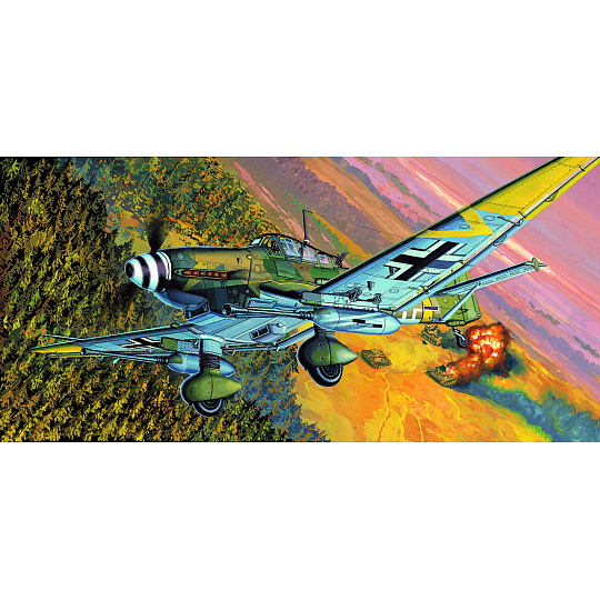 Academy Model Kit letadlo 12404 - JU87G-2 STUKA "KANONEN VOGEL" (1:72) Academy Model Kit letadlo 12404 - JU87G-2 STUKA "KANONEN VOGEL" (1:72)