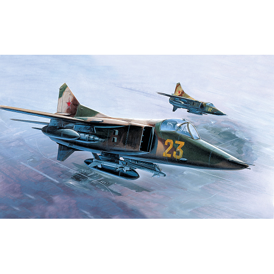 Academy Model Kit letadlo 12455 - M-27 FLOGGER-D (1:72) Academy Model Kit letadlo 12455 - M-27 FLOGGER-D (1:72)