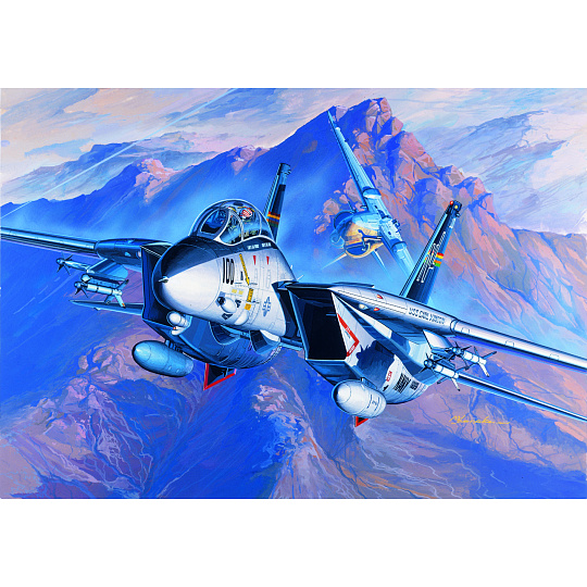 Academy Model Kit letadlo 12471 - F-14A (1:72)