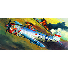 Academy Model Kit letadlo 12491 - P-47D "BUBBLE-TOP" (1:72) Academy Model Kit letadlo 12491 - P-47D "BUBBLE-TOP" (1:72)