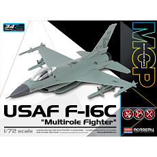 Academy Model Kit letadlo 12541 - USAF F-16C "Multirole Fighter" MCP (1:72) Academy Model Kit letadlo 12541 - USAF F-16C "Multirole Fighter" MCP (1:72)