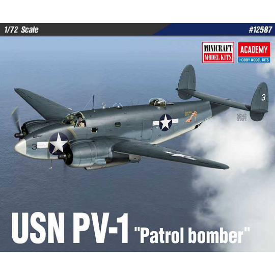 Academy Model Kit letadlo 12587 - USN PV-1 “Patrol bomber” (1:72)