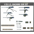 Academy Model Kit military 13262 - US MACHINE GUN SET (1:35)